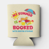Mijn zomer is geboekt met Dustin Stevens Blikjeskoeler (Achterkant)