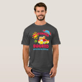 Mijn zomer is geboekt met Dustin Stevens T-shirt (Voorkant volledig)