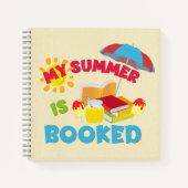Mijn zomer is geboekt Notitieboek (Voorkant)