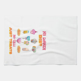 Mijn zomerdieet Geen oproepen alleen lekkers Theedoek