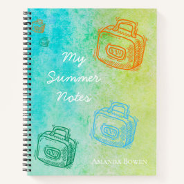 Mijn zomernotities notitieboek