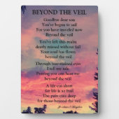 MIJN ZON IS BOVEN DE VEIL POEM FOTOPLAAT (voorkant)