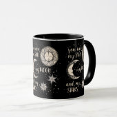 Mijn zon, mijn maan, mijn sterren mok (Voorkant rechts)