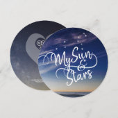Mijn Zon & Sterren Kaarten (Voorkant / Achterkant)