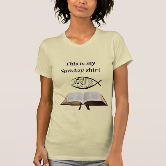 Mijn zondag Shirt (Voorkant)