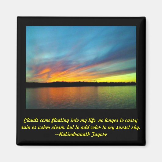 Mijn zonnehemel magneet (Voorkant)