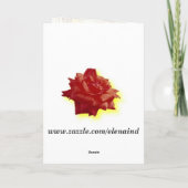 Mijn zonneschijn Kaart (Achterkant)