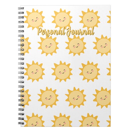 Mijn zonneschijn, notitieboek (Voorkant)