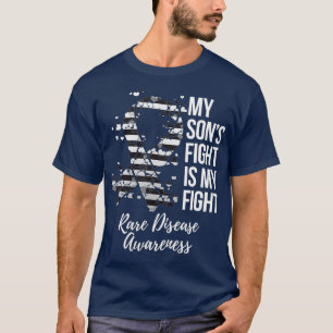 Mijn zons gevecht is mijn strijd tegen zeldzame zi t-shirt