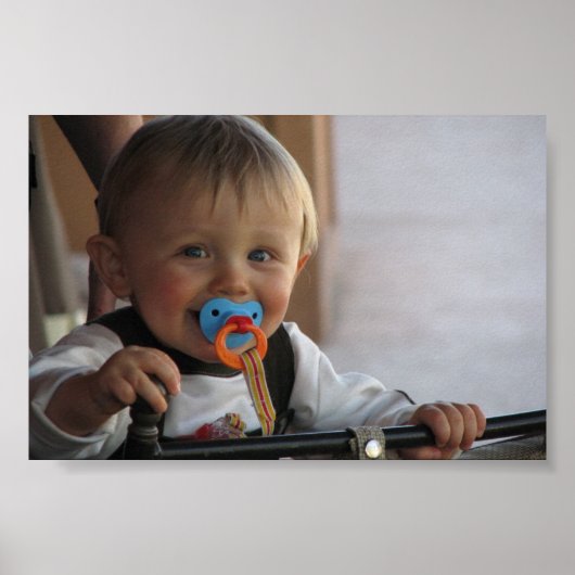 Mijn zoon Caeden Poster (Voorkant)
