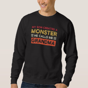 Mijn zoon Creëer een Monster Granny Trui