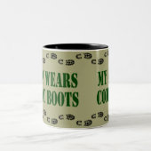 Mijn zoon draagt de Mok van de Combat Boots (Center)