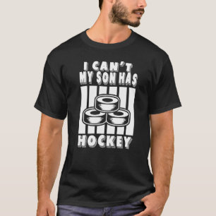 Mijn zoon heeft Hockey papa en Hockey mama. T-shirt