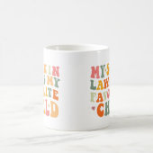 Mijn zoon in de wet is mijn favoriete kind koffiemok (Center)