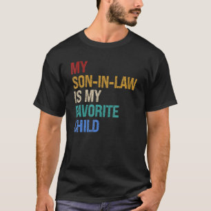 Mijn zoon in de wet is mijn favoriete kindergeld t-shirt