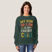 Mijn zoon in de wet is mijn favoriete kindergeld trui (Voorkant volledig)