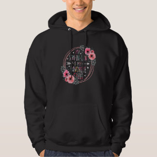 Mijn zoon in de wet is mijn favoriete kindmoeder i hoodie