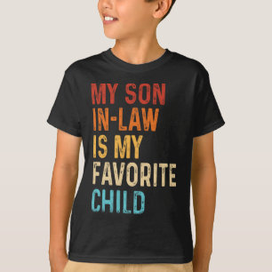 Mijn zoon in de wet is mijn favoriete vaders van m t-shirt