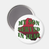 Mijn zoon Irak magneet (Voorkant / Achterkant)