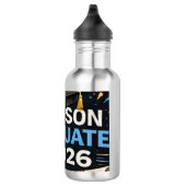 Mijn zoon is afgestudeerd 2026 waterfles (Rechts)