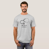 Mijn zoon is een dokter T-shirt (Voorkant volledig)