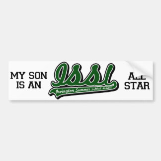 "Mijn zoon is een ISSL All Star" Bumpersticker