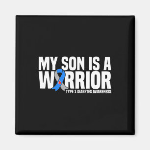 Mijn zoon is een strijder voor diabetes type 1 magneet