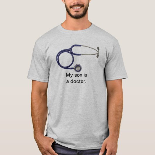 Mijn zoon is een T-shirt van de dokter (Voorkant)