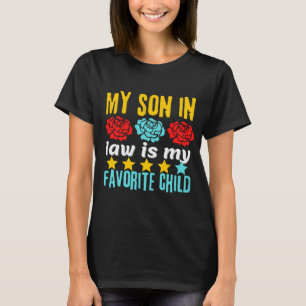 mijn zoon is mijn favoriete kindermeisje . t-shirt