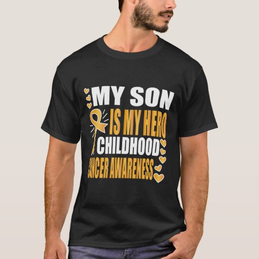 Mijn zoon is mijn held t-shirt (Voorkant)