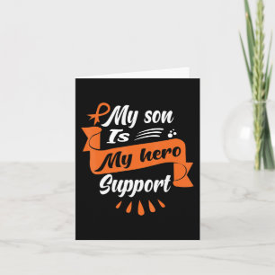 Mijn zoon is mijn steun voor leukemiekanker Awaren Kaart