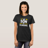 Mijn zoon is Ph Inshed Doctor Phd Student T-shirt (Voorkant volledig)