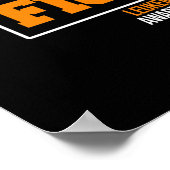 Mijn zoon vecht is mijn strijd tegen leukemie bewu poster (Hoek)