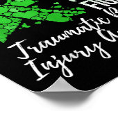 Mijn zoon vecht is mijn strijd tegen traumatische  poster (Hoek)