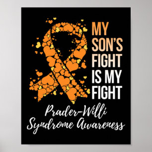 Mijn zoons gevecht is mijn vechtprader Willi-syndr Poster