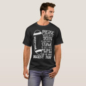 Mijn zoon's grootste Football Proud Mama T-shirt (Voorkant volledig)