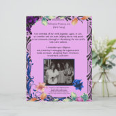 Mijn zoon's toewijding aan mam gepersonaliseerd pa (Staand voorkant)