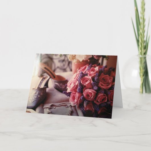 MIJN ZUS EN MIJN BESTE VRIENDIN OP JULLIE TROUWDAG KAART (Voorkant)