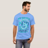 Mijn Zus Heeft Een PHD Doctorsgraad T-shirt (Voorkant volledig)