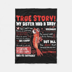 Mijn Zus Kreeg Een Baby T-shirt Fleece Deken
