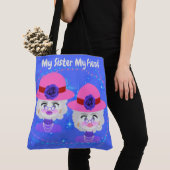 Mijn zus Mijn vriend Canvas tas (Dichtbij)