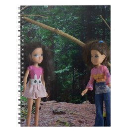 Mijn zus ontmoeten in het bos notitieboek