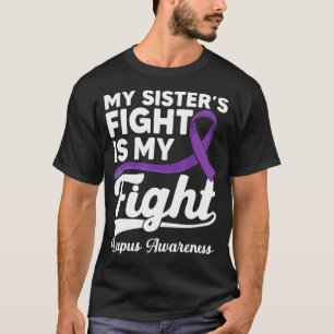 Mijn zus vecht is mijn vechtnabestaanden van een L T-shirt