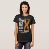 Mijn zus vecht tegen multiple sclerose A T-shirt (Voorkant volledig)