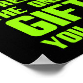 Mijn zus zijn is echt het enige cadeautje grappige poster (Hoek)