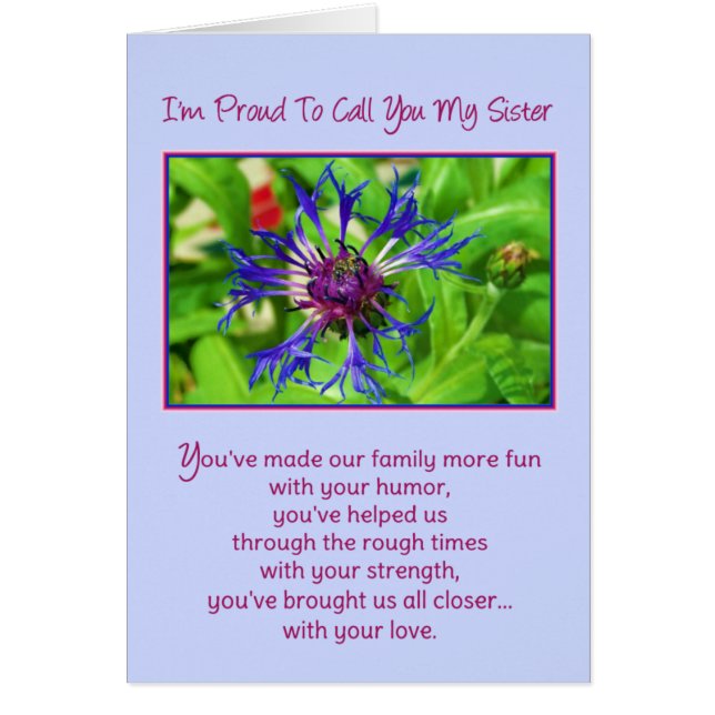 Mijn zuster.. (Voorkant)