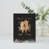 Mijn zuster briefkaart (Staand voorkant)