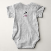 Mijn zuster heeft Baby Bodysuit (Achterkant)