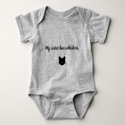 Mijn zuster heeft Baby Bodysuit (Voorkant)