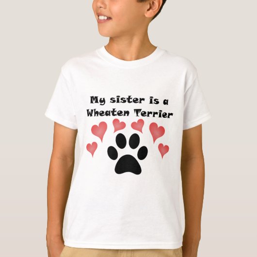Mijn zuster is een wielrenner t-shirt (Voorkant)